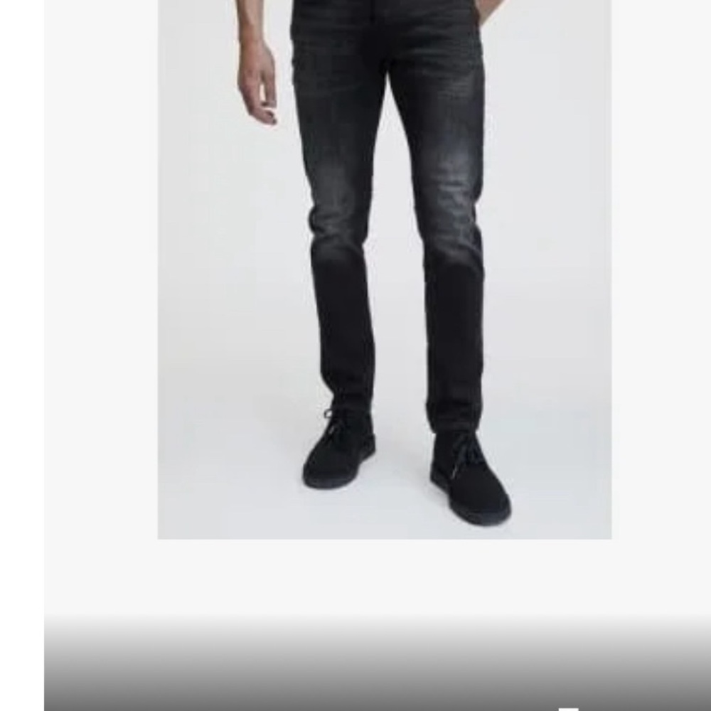 DENHAM BOLDER' FREE MOVE WASHED BLACK SKINNY JEANS